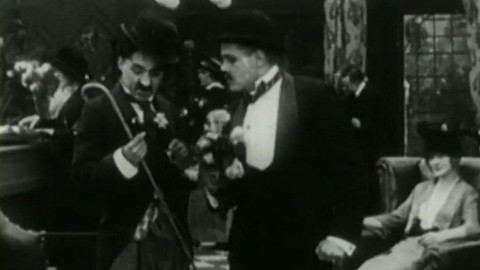 Grotesky - Chaplin v hotelu