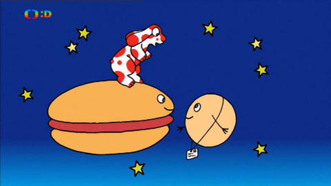 Kamarádka Pimpa - Planeta a UFO