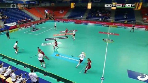 MS ve florbalu žen 2013 Česko - Norsko - Lotyšsko