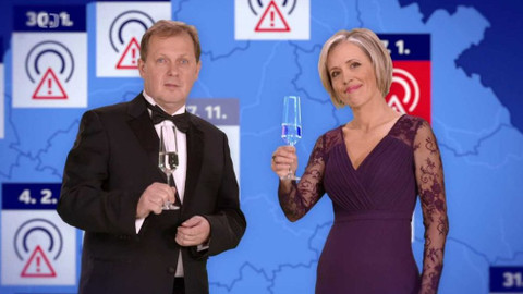 Novoroční přání - Novoroční přípitek 2020