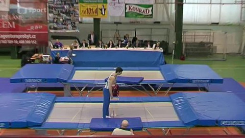 Trampolíny - Český pohár ve skocích na trampolíně 2013 Liberec