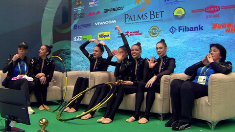 ME v moderní gymnastice 2026 Bulharsko - Finále skupin - skladby s náčiním