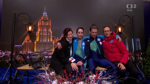 ME v krasobruslení 2018 Rusko - Volné jízdy sportovních dvojic