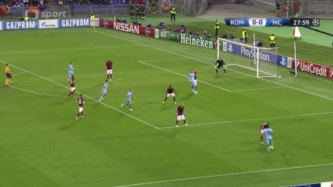 Liga mistrů UEFA - AS Řím - Manchester City