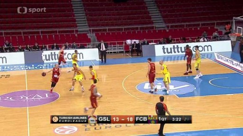 Evropská liga v basketbalu - Galatasaray Liv Hospital Istanbul - FC Barcelona