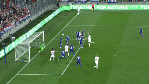 Fotbal - Chorvatsko - Česko