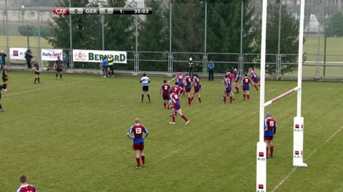 Ragby - Česko - Německo