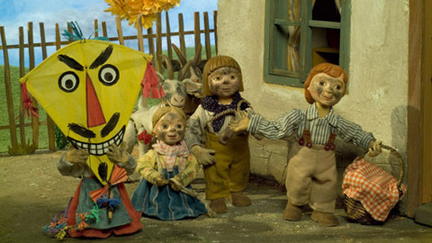 Chaloupka na vršku - Jak děti pekly brambory