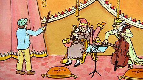 Říkadla Josefa Lady - Král na dudy hrál