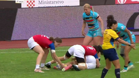 ME Championship ragby 7s žen 2024 - Německo - Česko