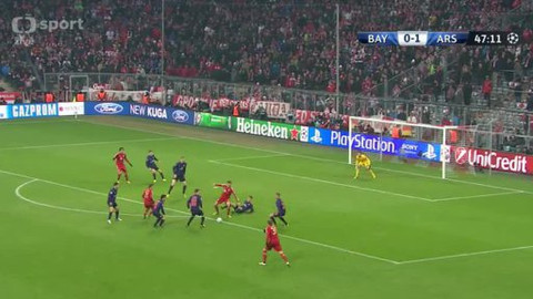 Liga mistrů UEFA - FC Bayern Mnichov - Arsenal FC