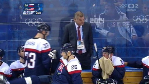 XXII. zimní olympijské hry 2014 Soči - Hokej: Slovensko - USA