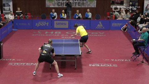 Extraliga stolního tenisu - HB Ostrov - SKST Cheb