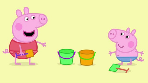 Prasátko Peppa - Na pláži