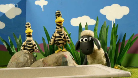 Ovečka Shaun - 28/40 Africká zebří kachna