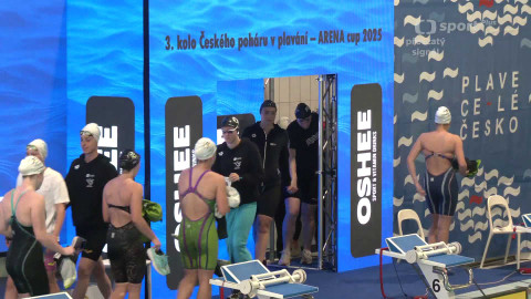 Plavání - Letní MČR a 3. kolo ČP Arena cup
