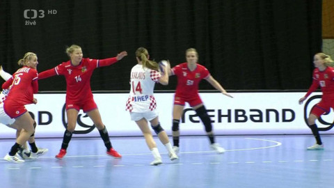 Házená - Česko - Chorvatsko