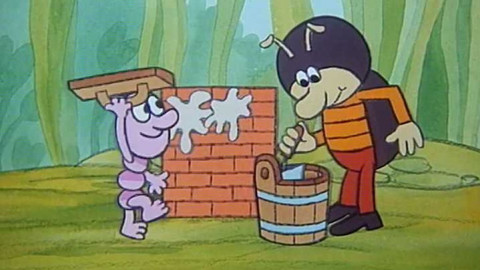 Koulelo se jablíčko - Červík Pepík a chrastík Otík