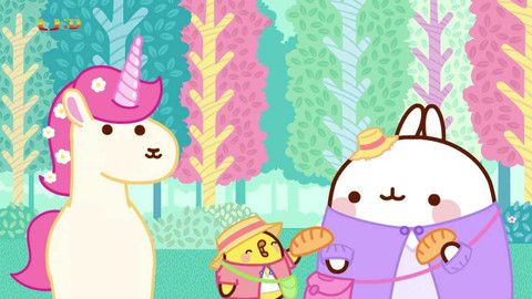 Molang - Jednorožec