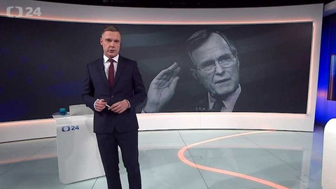 90’ ČT24 - Amerika se loučí s prezidentem Georgem Walkerem Bushem