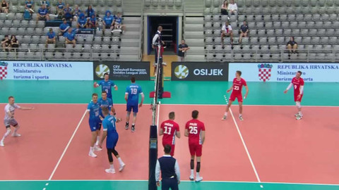 Zlatá evropská volejbalová liga - Estonsko - Česko