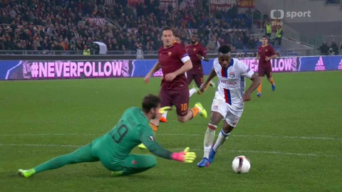 Evropská liga UEFA - AS Řím - Olympique Lyon