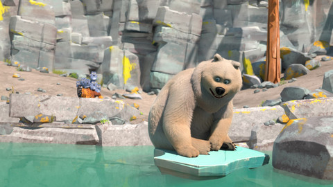 Méďa a lumíci - Letní medvěd