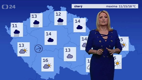 Předpověď počasí - 20. března 2017 17:55
