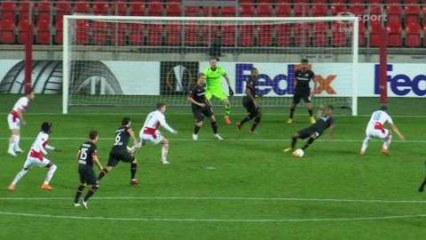 Evropská liga UEFA - SK Slavia Praha - Bayer 04 Leverkusen