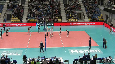 Liga mistrů ve volejbalu - Decospan VT Menen - ČEZ Karlovarsko
