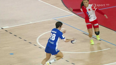 MOL Liga - DHC Slavia Praha - DHK Zora Olomouc