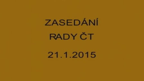 Jednání Rady České televize - 2. jednání Rady ČT v roce 2015