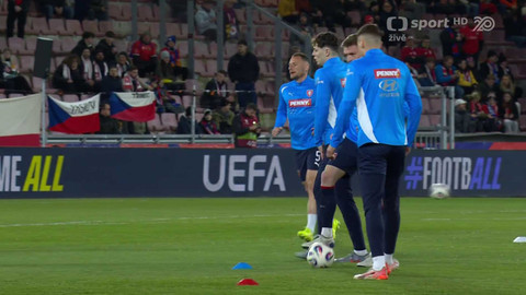 Fotbal - Česko - Dánsko