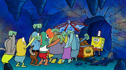 SpongeBob v kalhotách - Společenské hry/Kouzelná jeskyně