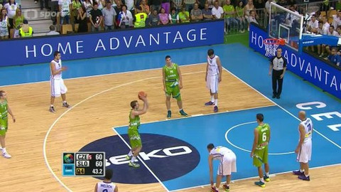 ME v basketbalu 2013 Slovinsko - Slovinsko - Španělsko