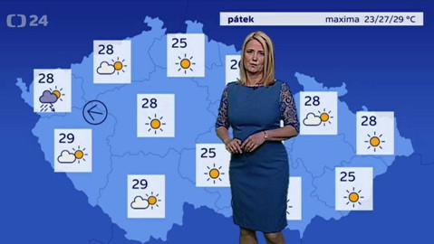 Předpověď počasí - 18. května 2017 17:55
