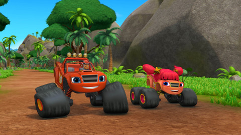 Plamínek a čtyřkoláci - 1/13 Závod s Jiskrou