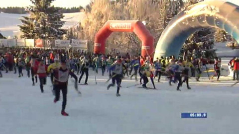 Lyžování - Jizerská padesátka 2009