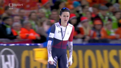 ME v rychlobruslení 2020 Nizozemsko - Závod žen na 3000 m