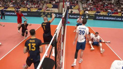 Zlatá evropská volejbalová liga - Rumunsko - Česko