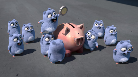 Méďa a lumíci - Medvěd, jenž snášel zlatá vejce