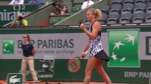French Open 2018 - Barbora Krejčíková, Kateřina Siniaková - Eri Hozumiová, Makoto Ninomijaová