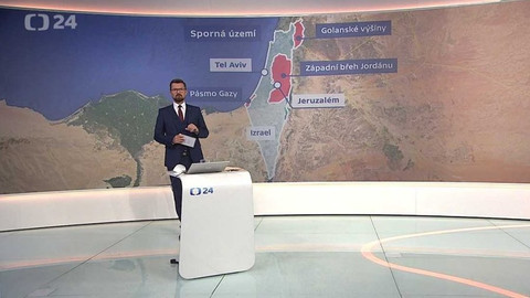 90’ ČT24 - Napětí mezi Izraelci a Palestinci roste