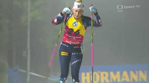 MS v biatlonu 2024 Česko - Sprint žen