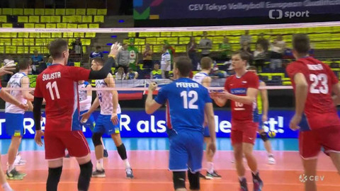 Volejbal - Česko - Slovinsko
