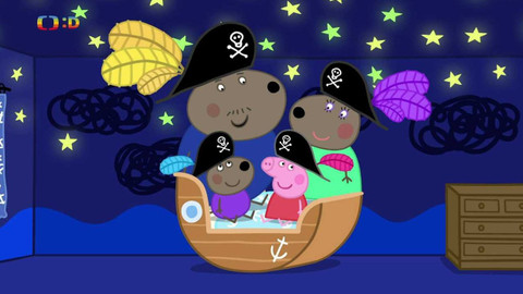 Prasátko Peppa - Dannyho pirátský pokojíček