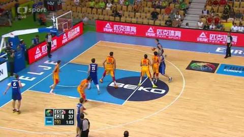 ME v basketbalu 2013 Slovinsko - Španělsko - Česko