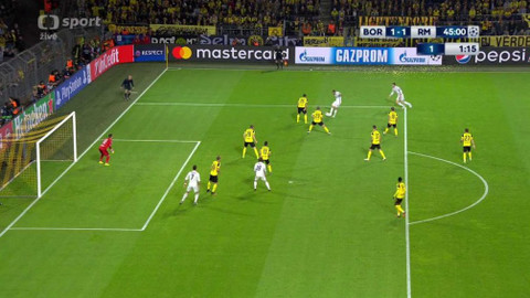 Liga mistrů UEFA - Borussia Dortmund - Real Madrid