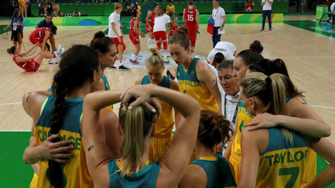 XXXI. letní olympijské hry 2016 Rio de Janeiro - Basketbal: Austrálie - Srbsko (ženy)