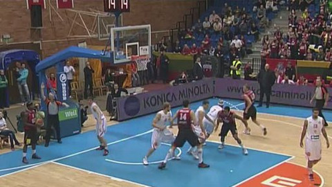 Basketbal - ČEZ Basketball Nymburk - Lietuvas Rytas